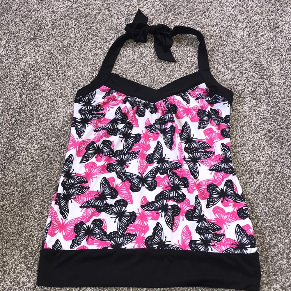 Tie tank top